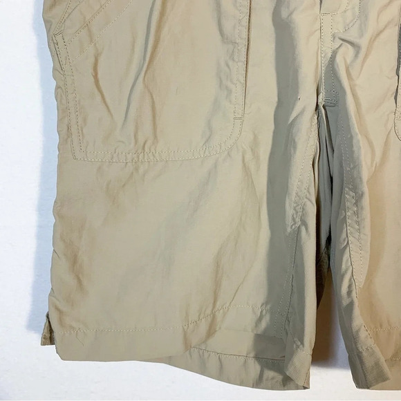 The North Face Long Khaki Nylon Hiking Shorts - Picture 4 of 7